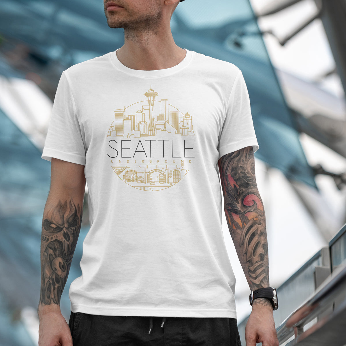 Seattle Underground T-Shirt, 53% OFF