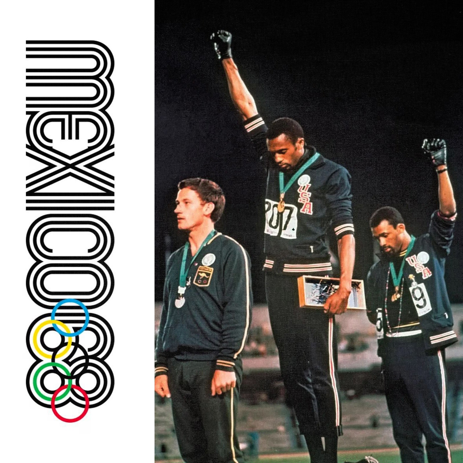 1968 Olympics T-shirt – Wounded Elk