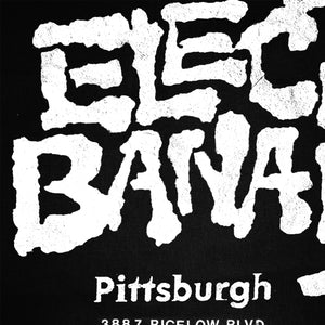 The Electric Banana T-shirt, Pittsburgh PA