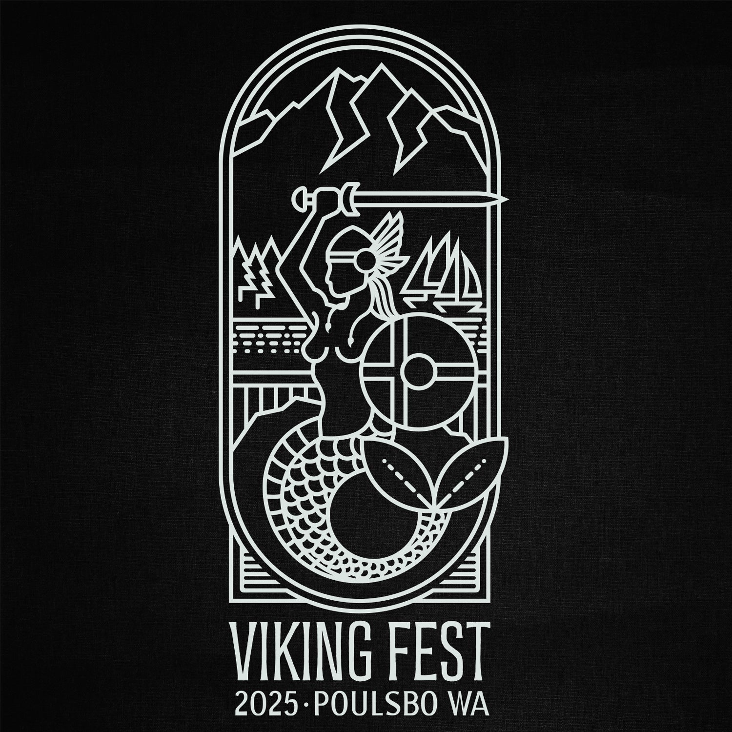 Poulsbo Mermaid Viking Fest 2025