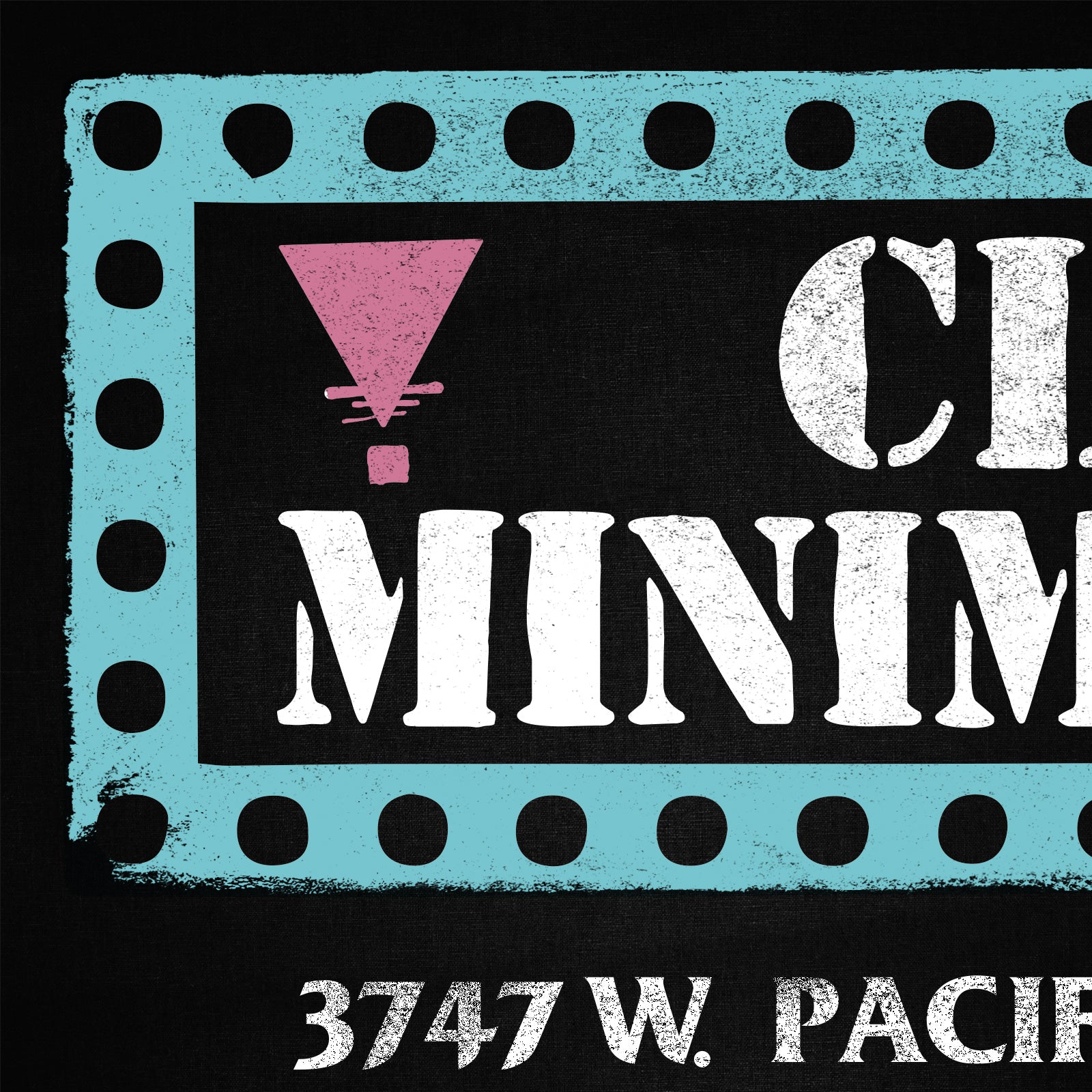 Club Minimal T-shirt, Sacramento CA